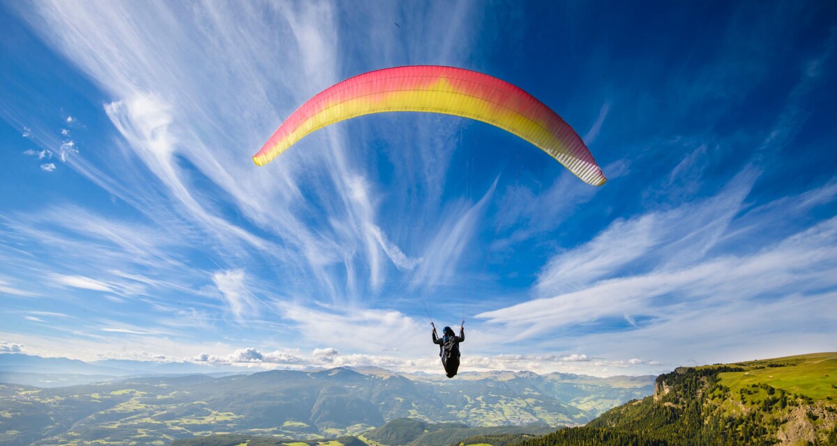 Paragliding In Jackson Hole